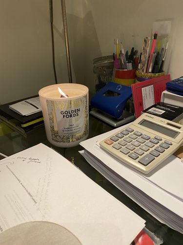 Customer photo review of No1: English Lavender & Dead Sea Minerals - 400g Candle