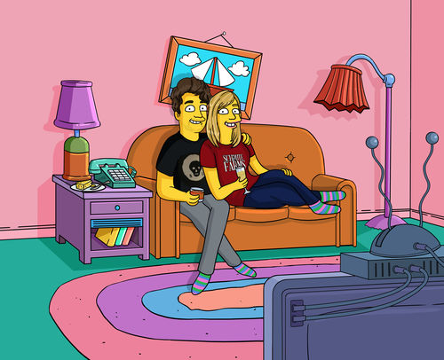 Customer photo review of SimpsonifyMe