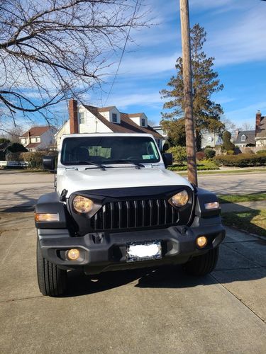 Customer photo review of Vader Grille w/ Mesh - Matte Black for 18-21 Jeep Wrangler JL & Gladiator JT