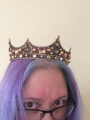 Customer photo review of Vintage Baroque Crown