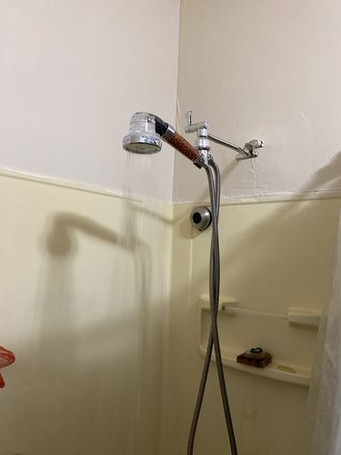 Customer photo review of The Best Eco-Friendly Shower Head