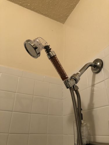 Customer photo review of Shower Hose and Holder