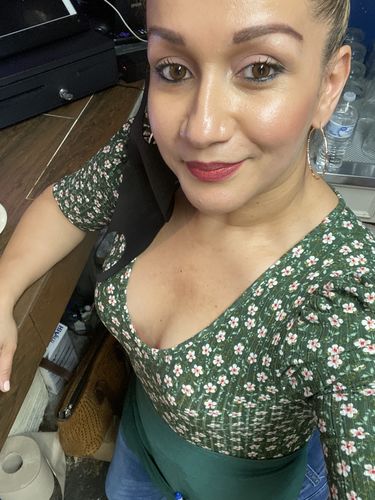 Customer photo review of Ocean Honey Contact Lenses