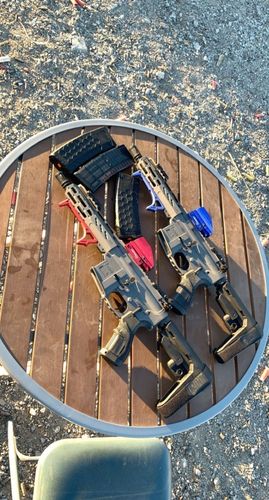 Customer photo review of RD22(RED) Red & Green Dot Sight 4 Reticles Reflex Sight