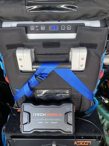 Customer photo review of JS80 Portable Jump Starter Backup Power Bank 3000 amp