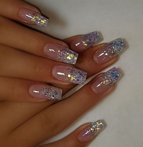 Customer photo review of Poly Gel Nail Extensions Diamond 8 PCS Kit