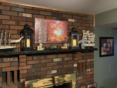 Customer photo review of Love Autumn V2 Color Personalized Names Premium Canvas