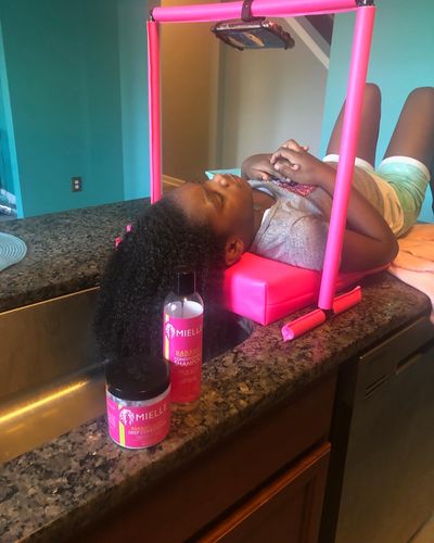 Customer photo review of Shampoo Mat Mini
