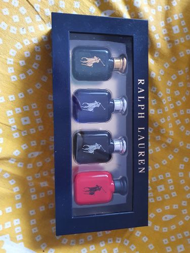 Customer photo review of Ralph Lauren World of Polo Gift set