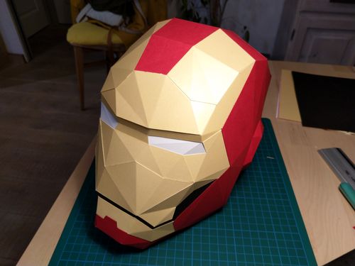 Customer photo review of Casque d'Iron Man