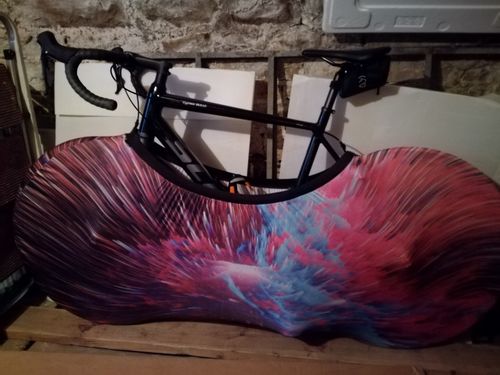 Avis photo d'un client sur Housse de protection d'intérieure Cyclisme et VTT - Protect+