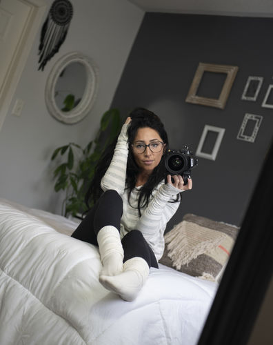 Customer photo review of b.tan you glow girl! Gradual Facial Mist