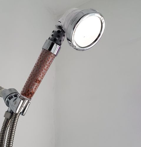 Customer photo review of The Best Eco-Friendly Shower Head