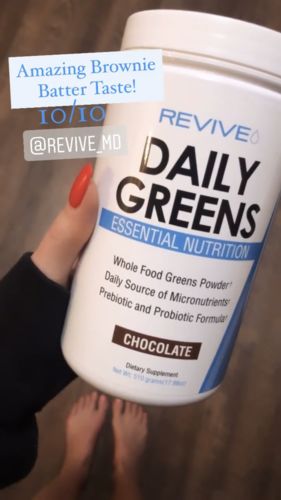 Customer photo review of Daily Greens Powder