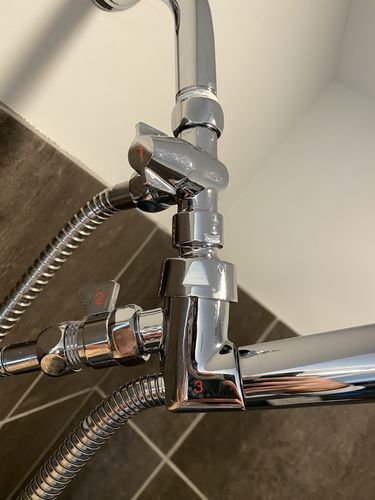 Customer photo review of Shower Head Shut-Off Valve