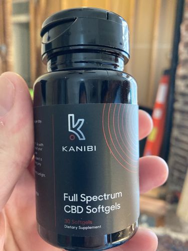 Customer photo review of CBD Full Spectrum Softgels