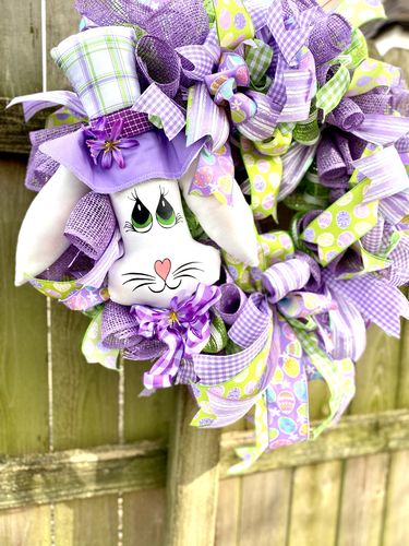Customer photo review of 10"X10Yd Poly Burlap Mesh Lavender Rp810013