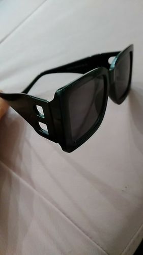 Customer photo review of 2021 Brand Square Sunglasses Woman Oversized Black Style Shades For Women Big Frame Fashion Sunglasses