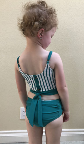 Customer photo review of The Mini Barefoot Bottom | Green