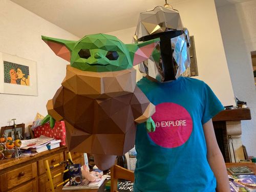 Customer photo review of Casque Mandalorian