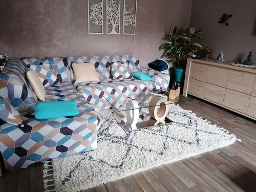 Customer photo review of Vintage - Housses Extensibles de Fauteuil et Canapé - La Maison des Housses