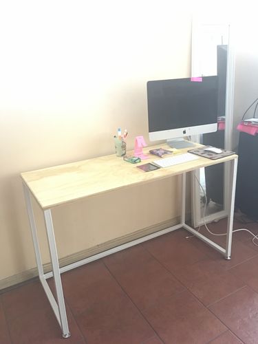 Customer photo review of Escritorio blanco MIMA 120 x 50 Homeoffice