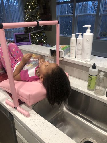 Customer photo review of Shampoo Mat Mini