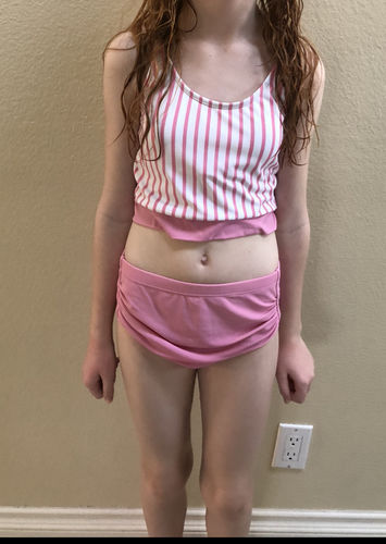 Customer photo review of The Mini Barefoot Bottom | Pink