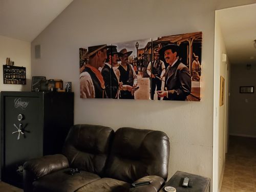 Customer photo review of Tombstone The Boys Canvas Sets