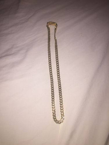 Customer photo review of 8mm Stainless Steel Cuban Link Chain Necklace