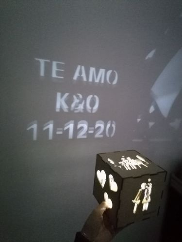 Customer photo review of Proyector Romántico