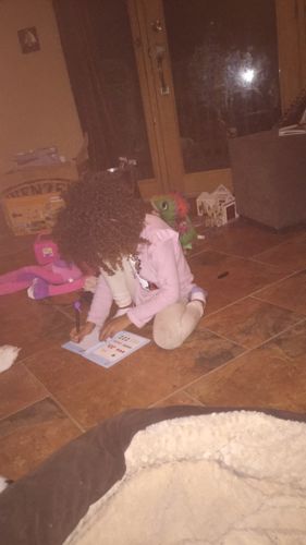 Customer photo review of SmartyBooky™ Your Children's REUSABLE Educational Copybook
