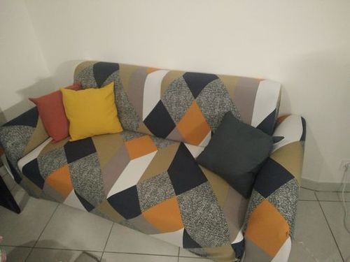 Customer photo review of Modern - Housses Extensibles de Fauteuil et Canapé - La Maison des Housses