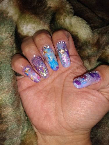 Customer photo review of Makartt X Emily Susanah Limited Edition Poly Gel Nail Extension Kit