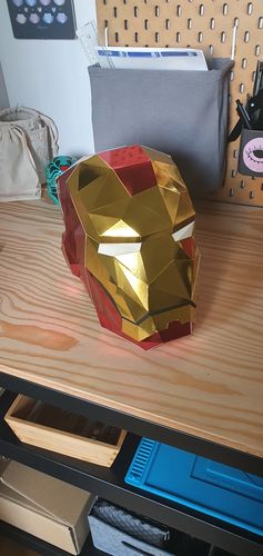 Customer photo review of Casque d'Iron Man