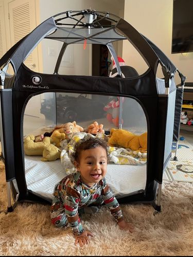Customer photo review of Pop N' Go® Mattress Cover