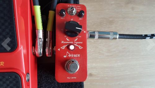 Customer photo review of Donner Digital Octave Guitar Effect Pedal Harmonic Square 7 modes