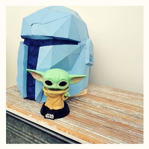 Customer photo review of Casque Mandalorian