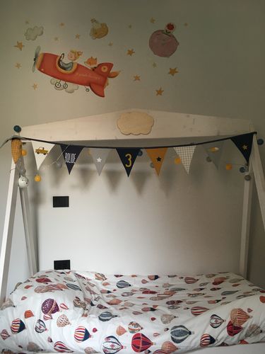 Customer photo review of Lettino Montessori Hut Bianco
