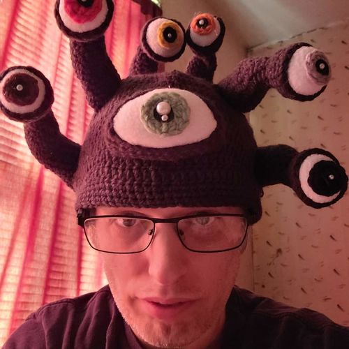 Customer photo review of Eyes Of The Beholder Beanie