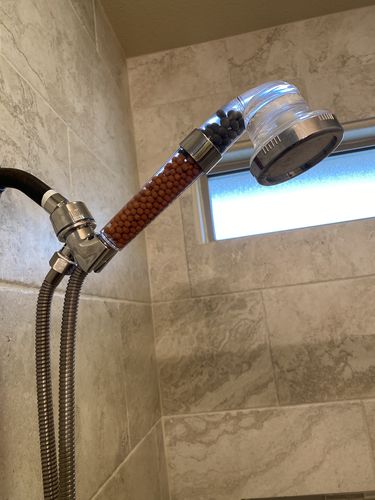 Customer photo review of The Best Eco-Friendly Shower Head