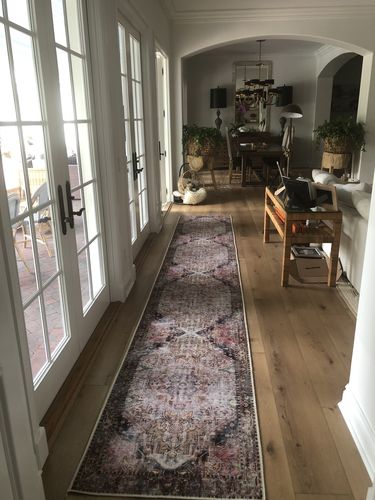 Customer photo review of Distressed Vintage Derya Multi Runner