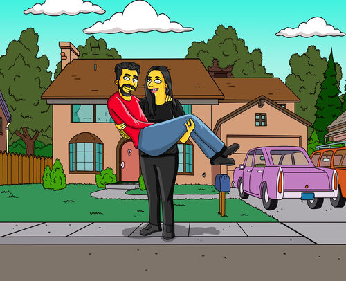 Customer photo review of SimpsonifyMe