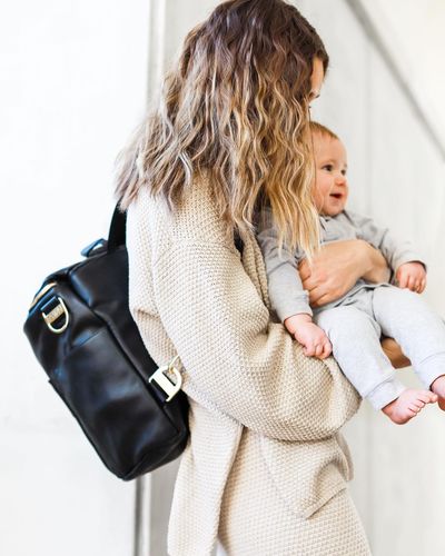 Customer photo review of The Original Diaper Bag Bundle - Black