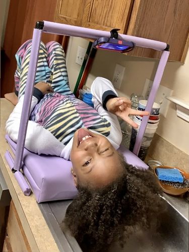 Customer photo review of Shampoo Mat Mini