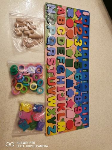 Customer photo review of TYZZLE™ - Puzzle éducatif bilingue pour enfant