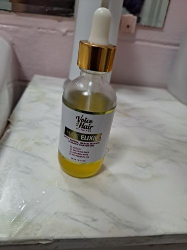 Customer photo review of PureFix Hair Elixir