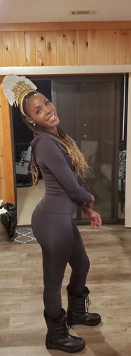 Customer photo review of Lounge With Me Set Charcoal Gray