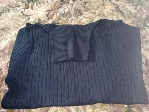 Customer photo review of Winter Warm Turtleneck Sweater Men Vintage Tricot Pull Homme Casual Pullovers