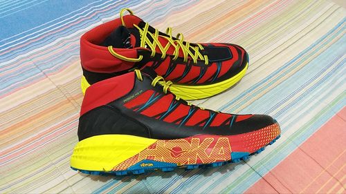 Customer photo review of Hoka One One Men’s Speedgoat MID WP
